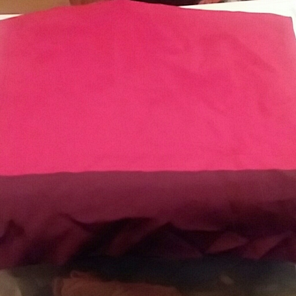 Red and maroon skirt by express